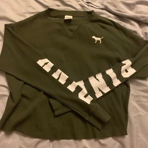 VS PINK cropped t-shirt